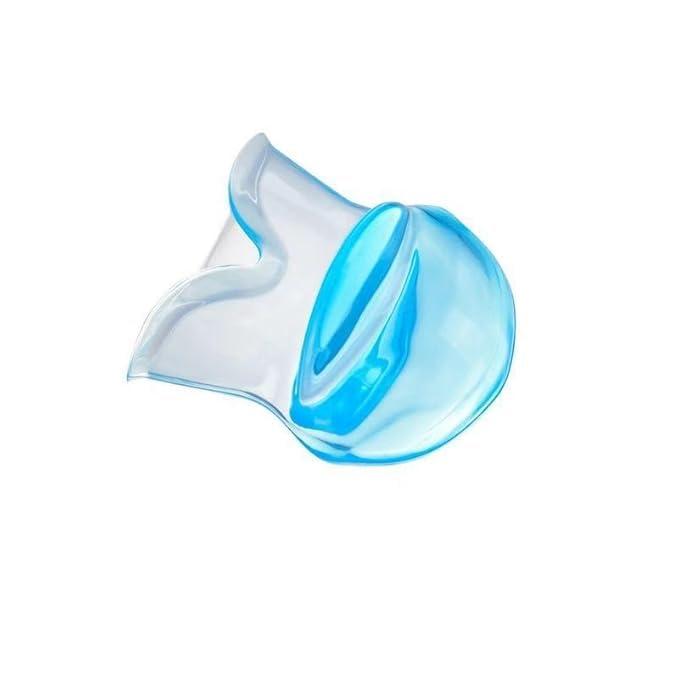 VALUEVIBES Anti-Snoring Tongue Device Medical Silicone Sleep Aid for Snoring Relief, Effective Stop Snore Sleeve for Sleep Apnea Solutions (Blue)
