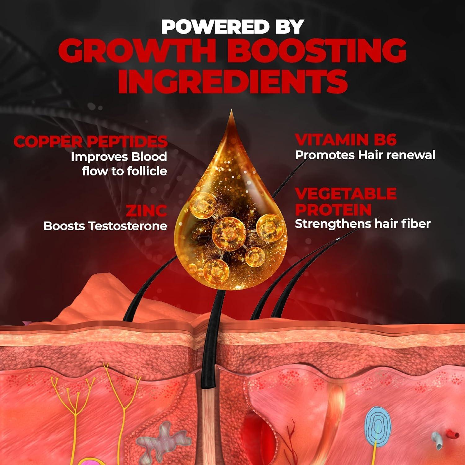 Generic Advanced and Powerful Beard Growth oil,For Faster Beard Growth & Patchy Beard Oil For Men