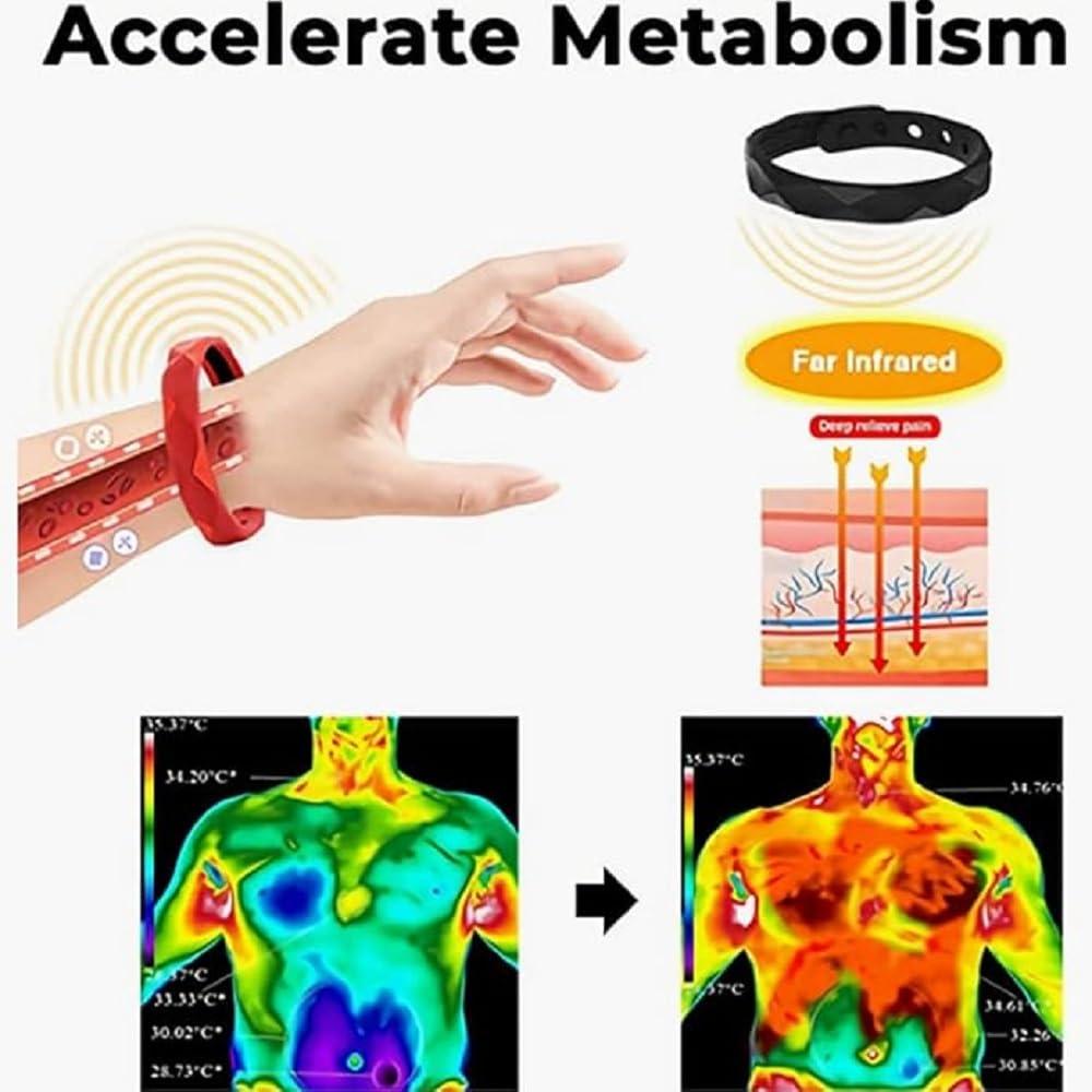 James International James International Anti Static Wrist Strap Band Adjustable Cordless Anti-Static Wristband Wireless Antistatic Bracelet for Men Women, Fits Your Wrist Comfortably (Black & Purple)