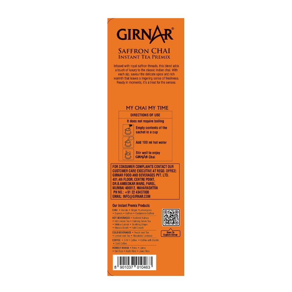 Girnar Girnar Instant Premix Saffron Chai (10 Sachets)