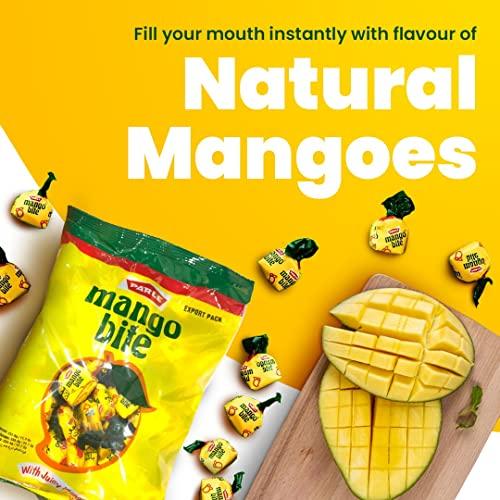 Parle Parle Mango Bite Candy, 271.66g/ 289g Pouch (Item weight may vary)