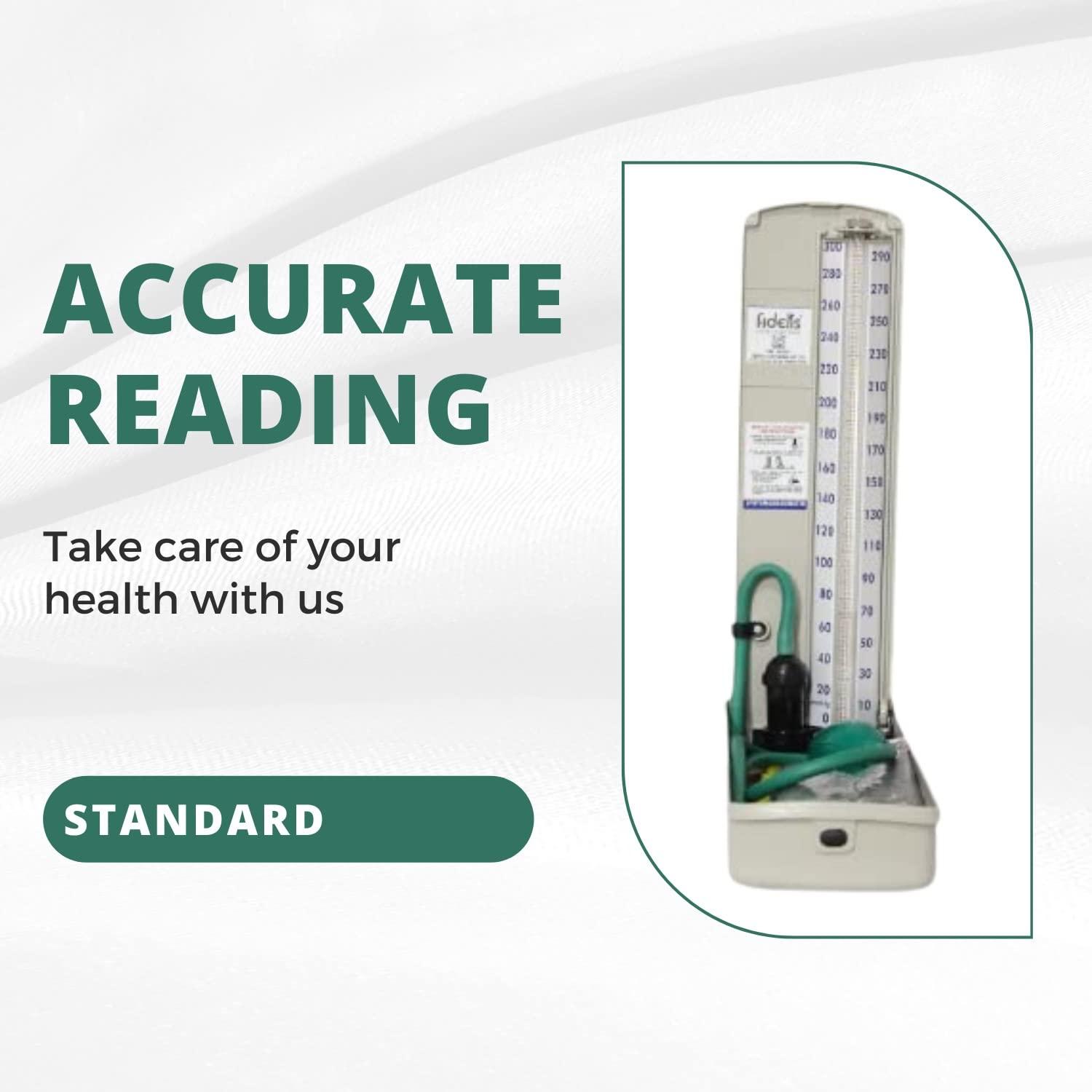 FIDELIS HEALTHCARE FIDELIS HEALTHCARE Mercury BP Desk Sphygmomanometer Upper Arm Bp Monitor.