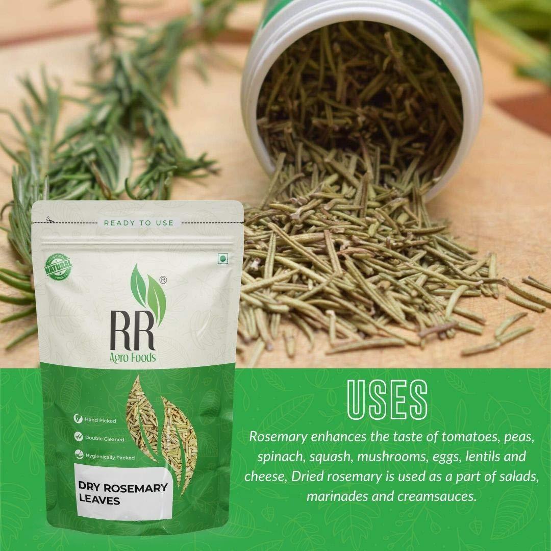 R R AGRO FOODS R R AGRO FOODS Dried Rosemary Leaves Pack of (100 GM)