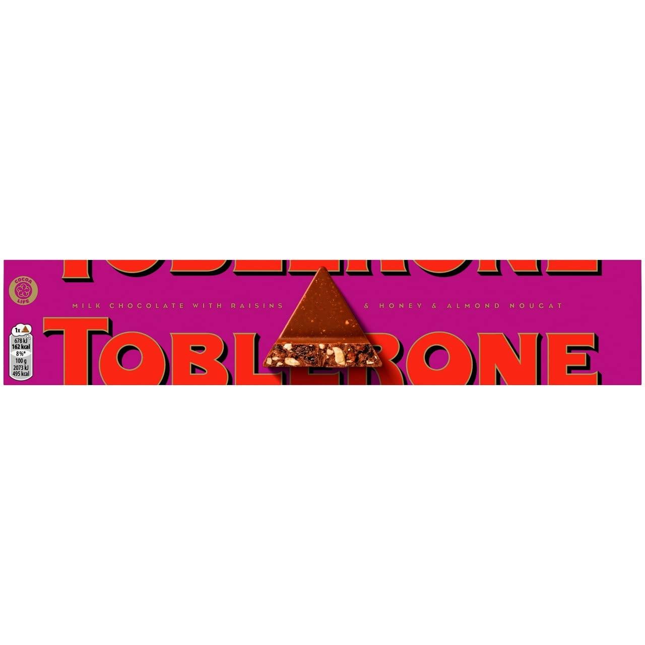 Toblerone Toblerone Milk Chocolate With Fruit & Nut, 360g