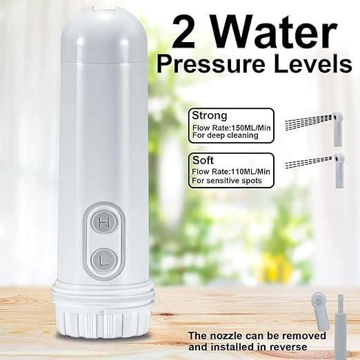 Aspeona Aspeona Portable Travel Bidet Sprayer, Mini Handheld Personal Bidet Sprayer, Travel Electric Bidet Portable Handheld Personal Bidet Sprayer, for Hygiene Cleaning; Postpartum & Baby Care; Hemmoroid Treatment.