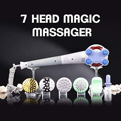 Right Choice Right Choice Maxtop 7-In1 Magic Complete Body Massager for pain relief(Corded electric,Multicolor)