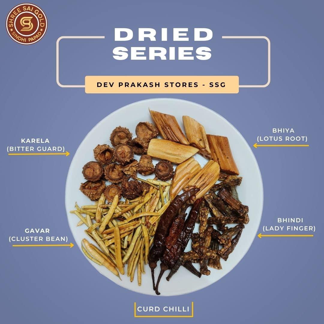 SSG SSG Dry Lotus Stem Vathal | Sindhi Dried Biya/Bhee/Bhae (Kamalkakdi or Kanwal kakri) (200 gm)