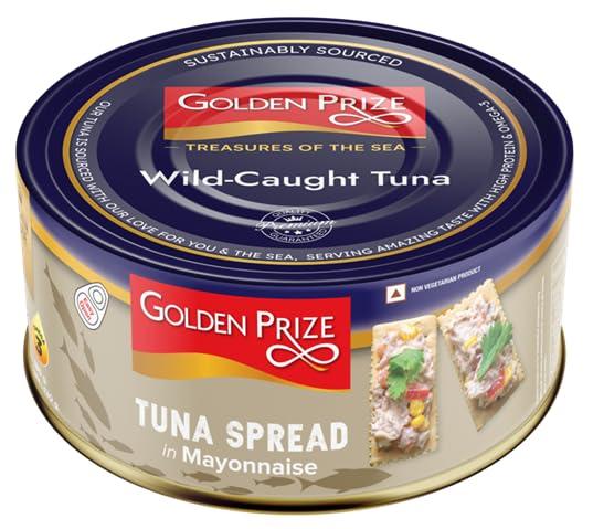 Golden Prize Golden Prize Tuna Spread in Mayonnaise, 185g(Pack of 2)