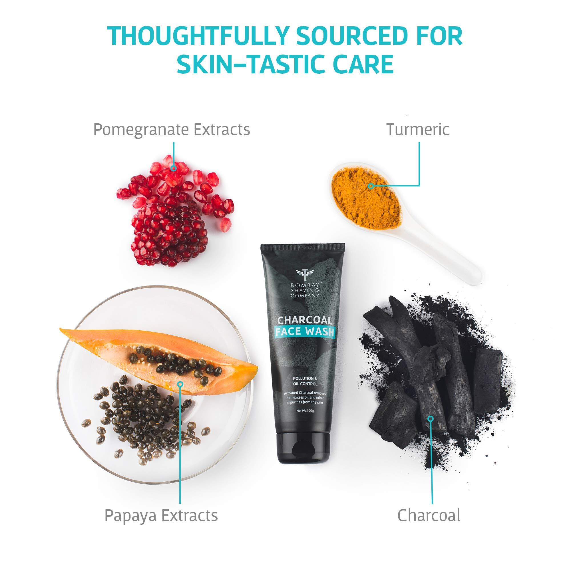 Bombay Shaving Company Bombay Shaving Company 6-in-1 Shaving and Grooming Kit with Charcoal Face Wash