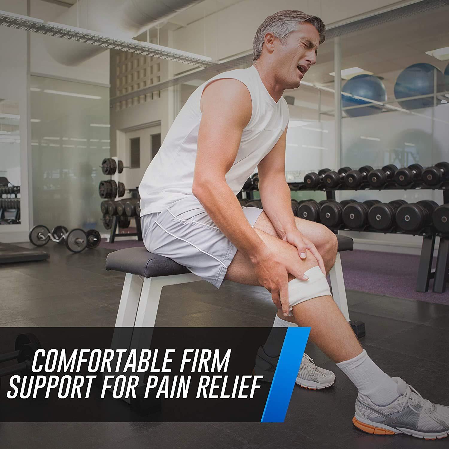 FASHNEX FASHNEX Neoprene Premium Knee Support Open Patella, Breathable Knee Cap Brace for Arthritis, Pain Relief, Sports for Men & Women - 1 Pair (Black), Free Size (Black)