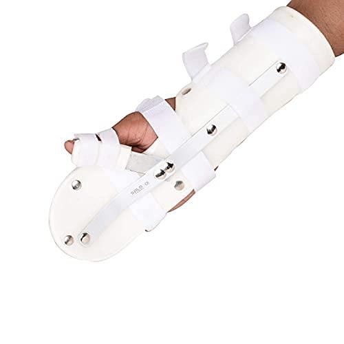 Salo Orthotics Salo Orthotics Functional Hand Splint Resting Wrist Support - Tendinitis & Inflammation, Hand/Wrist/Thumb Immobilization - (Size - Large Left)