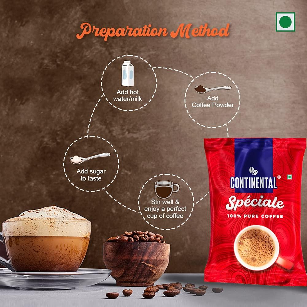 Continental Coffee CONTINENTAL SPECIALE Coffee 50gm Jar + 50gm Refill Pouch Combo | 100% Pure Instant Coffee Powder | 100gm