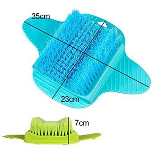Cyrox Cyrox Foot Scrubber Brush | Foot Massager Cleaner, Shower Slippers Foot Scrub Brush to Keep Foot Cleaner, Multi Colors