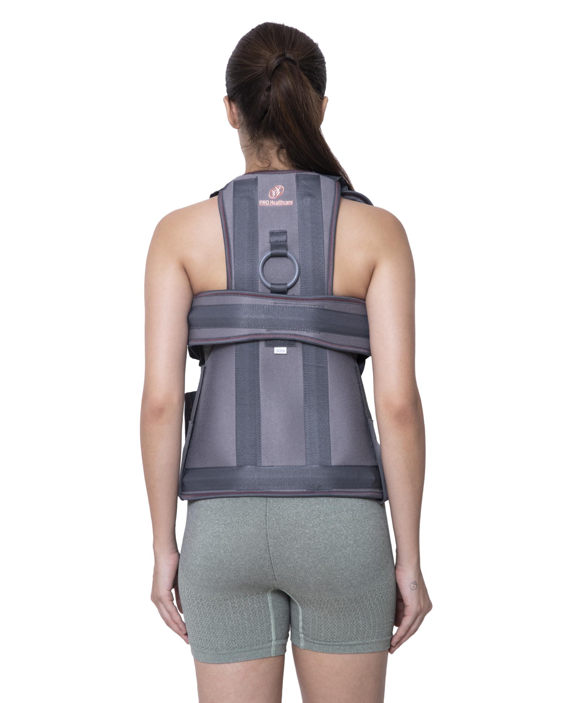 PRO HEALTHCARE PRO HEALTHCARE Cotton Dorso Lumbar Spinal Brace Posture Corrector(Taylor Brace), Back Support For Stability & Immobilisation, Post Spine(Universal),Universal Size