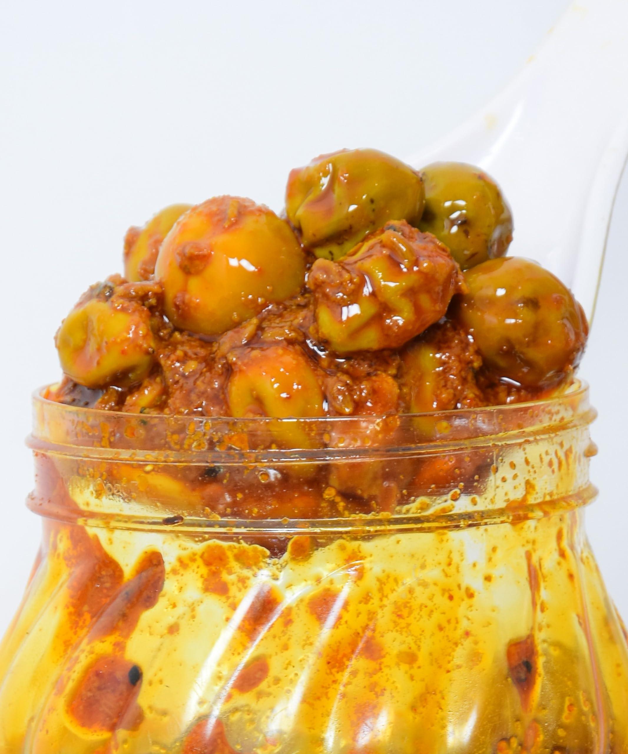 Rajasthani Swaad Rajasthani Swaad Lasoda Ka Achar Homemade Lesua Gunda Pickle (Marwadi Famous Leswa Achar) Jar Of 1 Kg