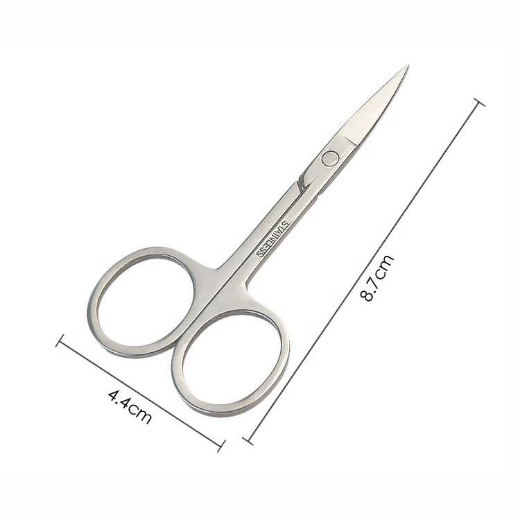 SHARUM CRAFTS Sharum Crafts Scissor for Eyebrow, Moustache, Nose Hair, Beard Cutting Trimming for Men & Women Small Shaving & Grooming Eyebrow Scissor 1pc