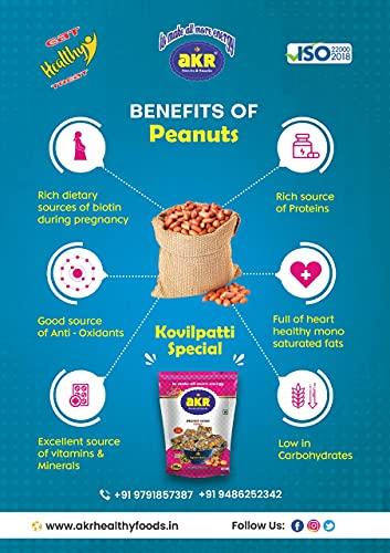 AKR AKR - Peanut Candy Gold Elaichi Flavour - Pack of 4 x 200g (800g)