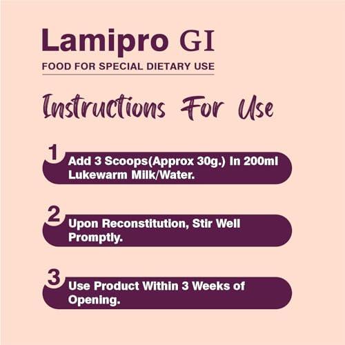 JANUS BIOTECH INDIA PVT. LTD. JANUS - Lamipro GI | Food Supplement for Dietary Use | Optimal Digestive Support Nutritional Supplement - Improve Gut Health, Relieve Discomfort, & Enhance Nutrient Absorption | Trusted by Millions