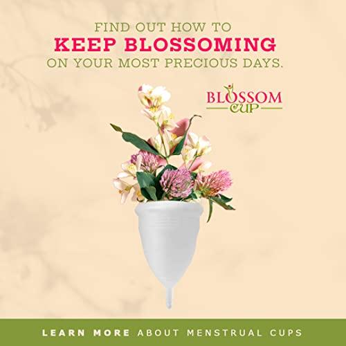 Blossoms Blossom Menstrual Cup (Small, Solid Pink)