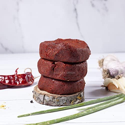 KASHMIR ORIGIN KASHMIR ORIGIN Traditional Kashmiri Masala Tikki | Waer Masala Ready to Use Tadka Masala| Mixed with Kashmiri Shallots & Kashmiri garlic (350 Gram)