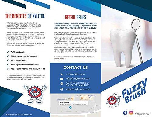 Fuzzy Brush Fuzzy Brush Chew Able Toothbrush, 10 Ounce (Pack of 10)