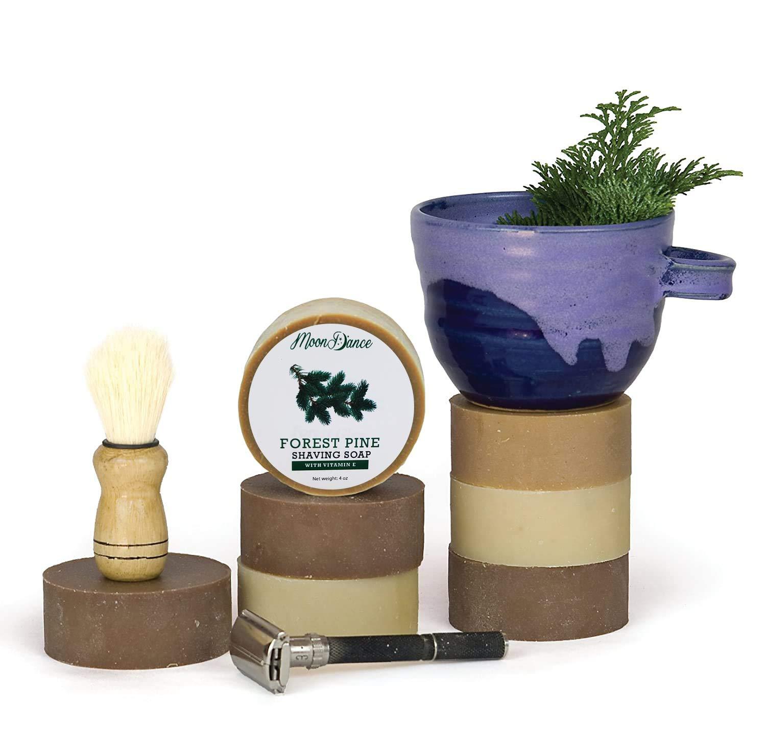 MoonDance Soaps & More Shaving Soap - Forest Glen 4 oz shave bar