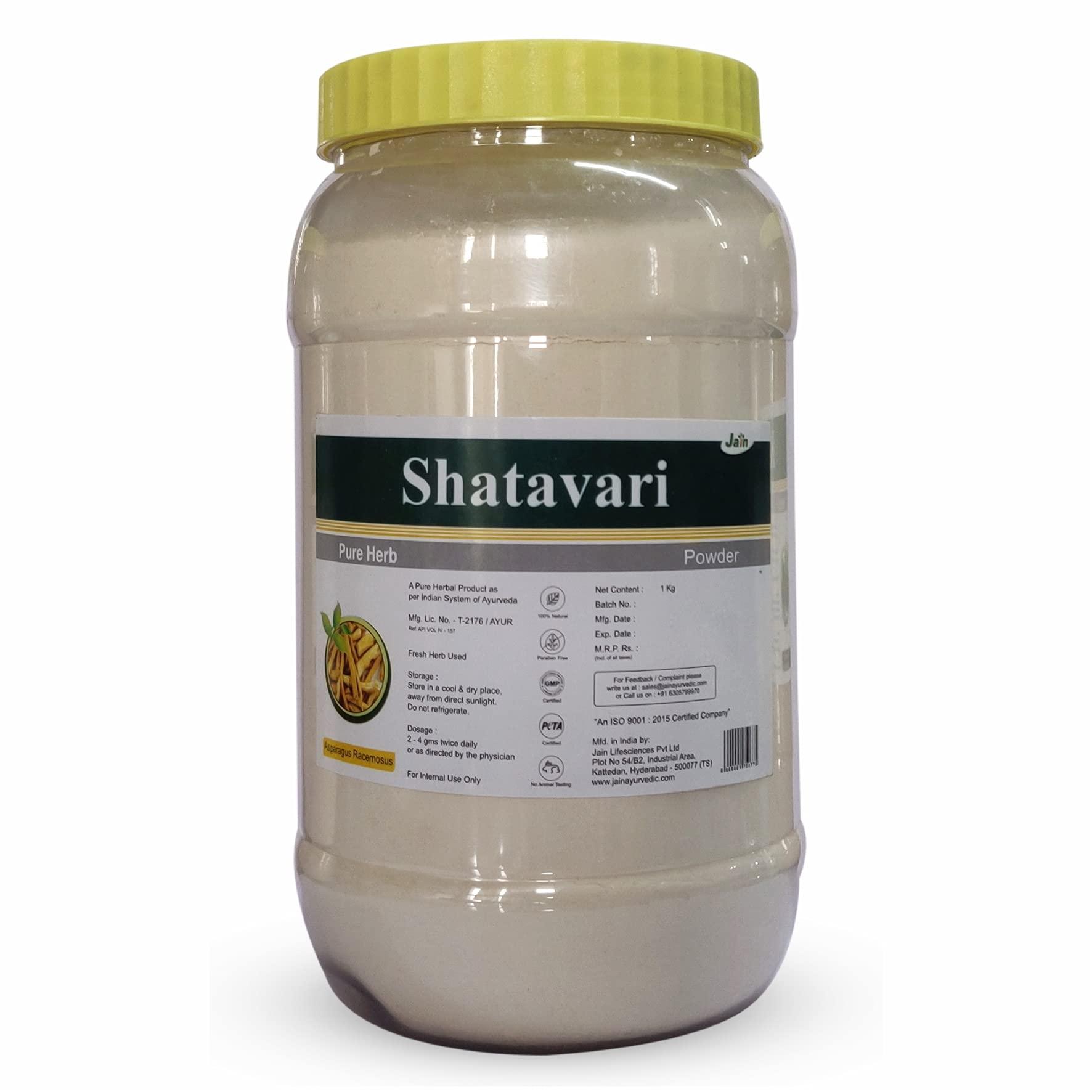 JAIN Jain Ashwagandha (Withania Somnifera) Powder 500 G & Jain Pure Shatavari Powder 1 kg