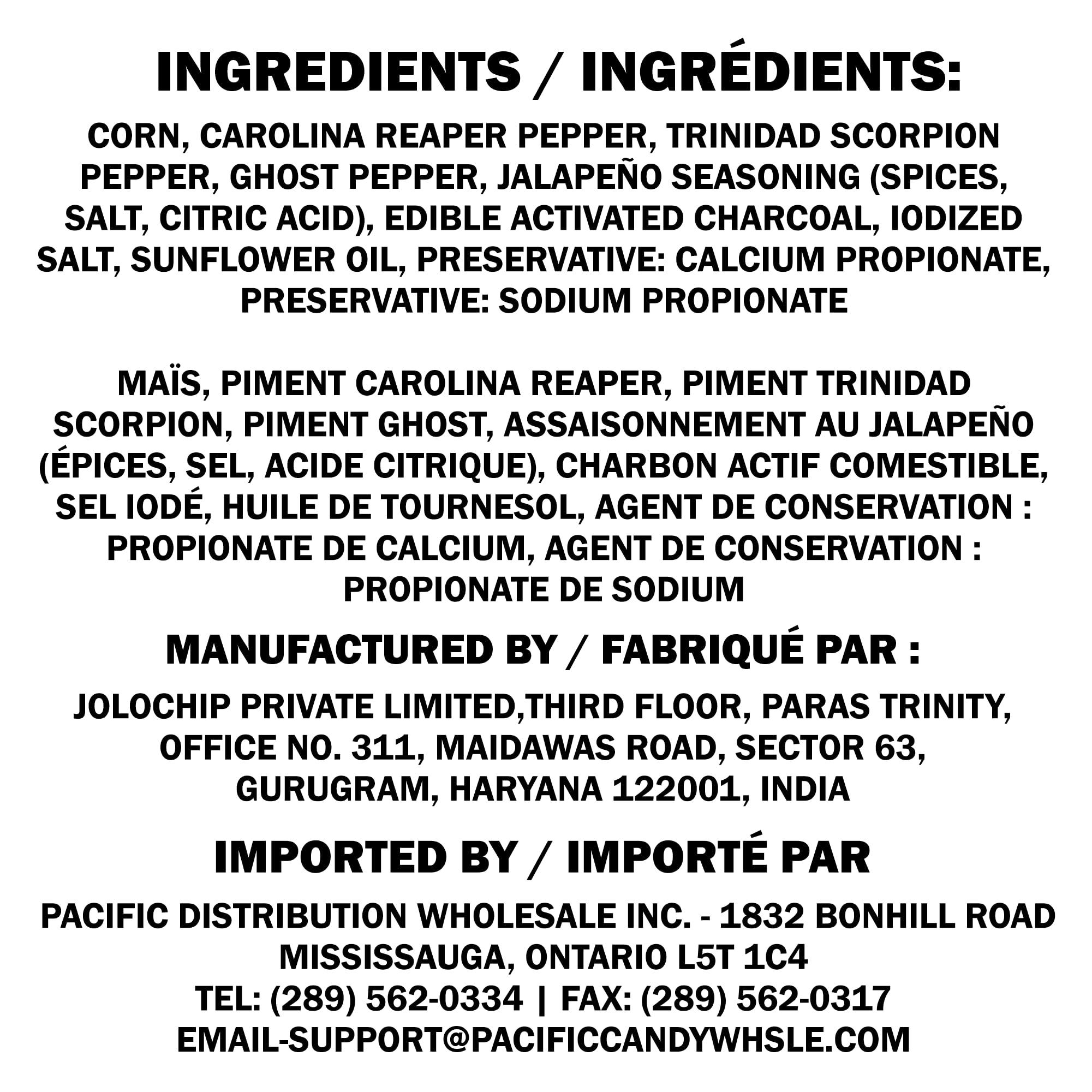 JOLOCHIP Jolochip Last-Chip-Challenge (Pack of 2) | Extreme Spicy Tortilla Chip | Hottest Chip in the World | Ultimate Hot Snack | 5gm*2