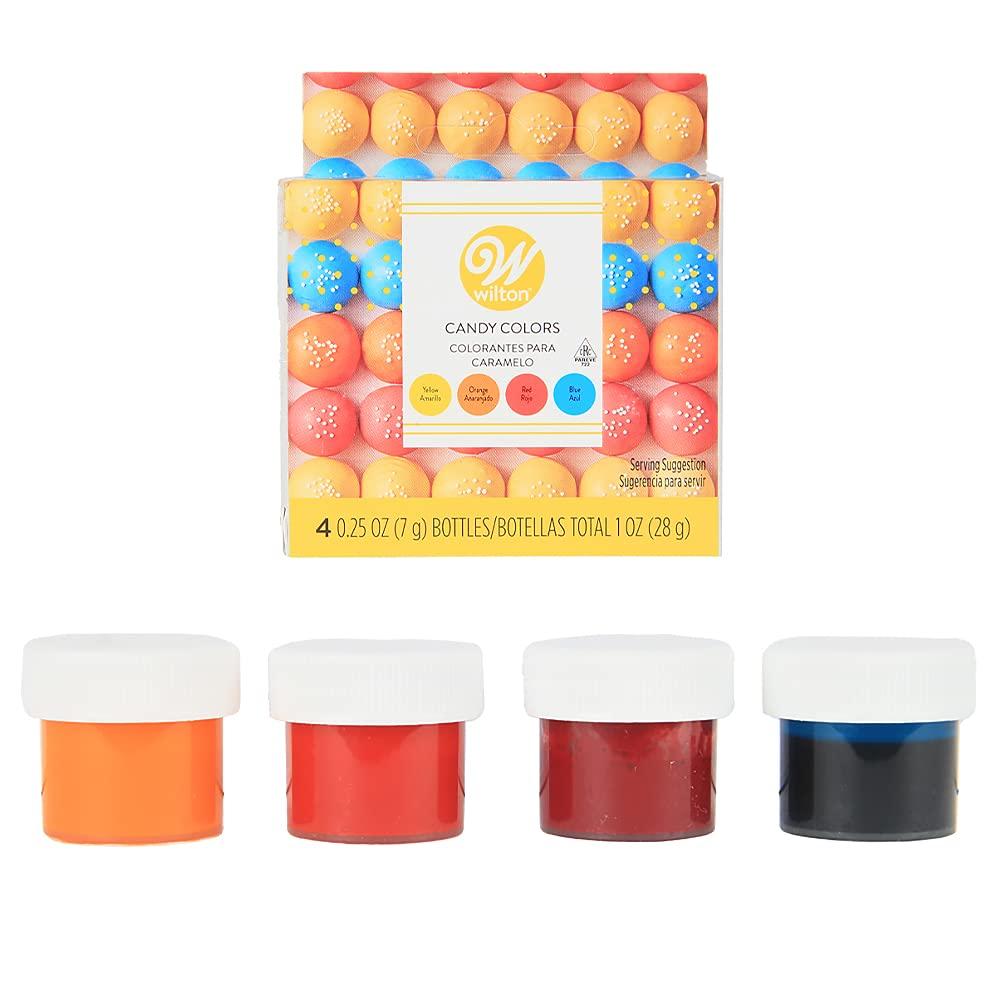 Wilton Wilton Primary Candy Color Set (7 g X 4 Bottles X 1 Set)