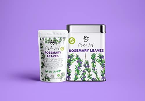 Mystic Leaf Mystic Leaf Rosemary Leaves Tea, Caffeine Free, Hair Growth, 100% Whole Leaf (50 TEA BAG)
