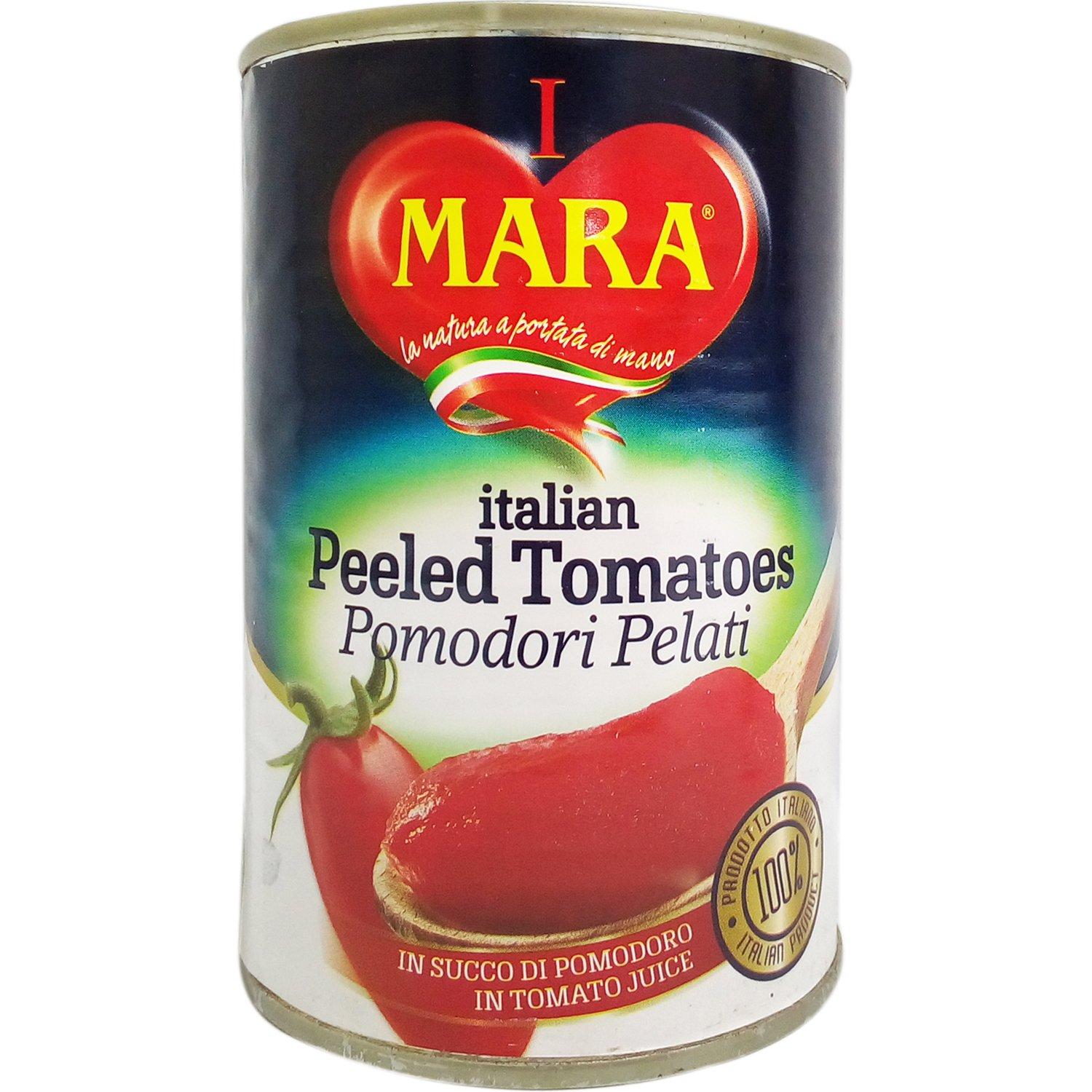 Mara Mara Italian Peeled Tomatoes in Tomato Sauce, 400g Tin