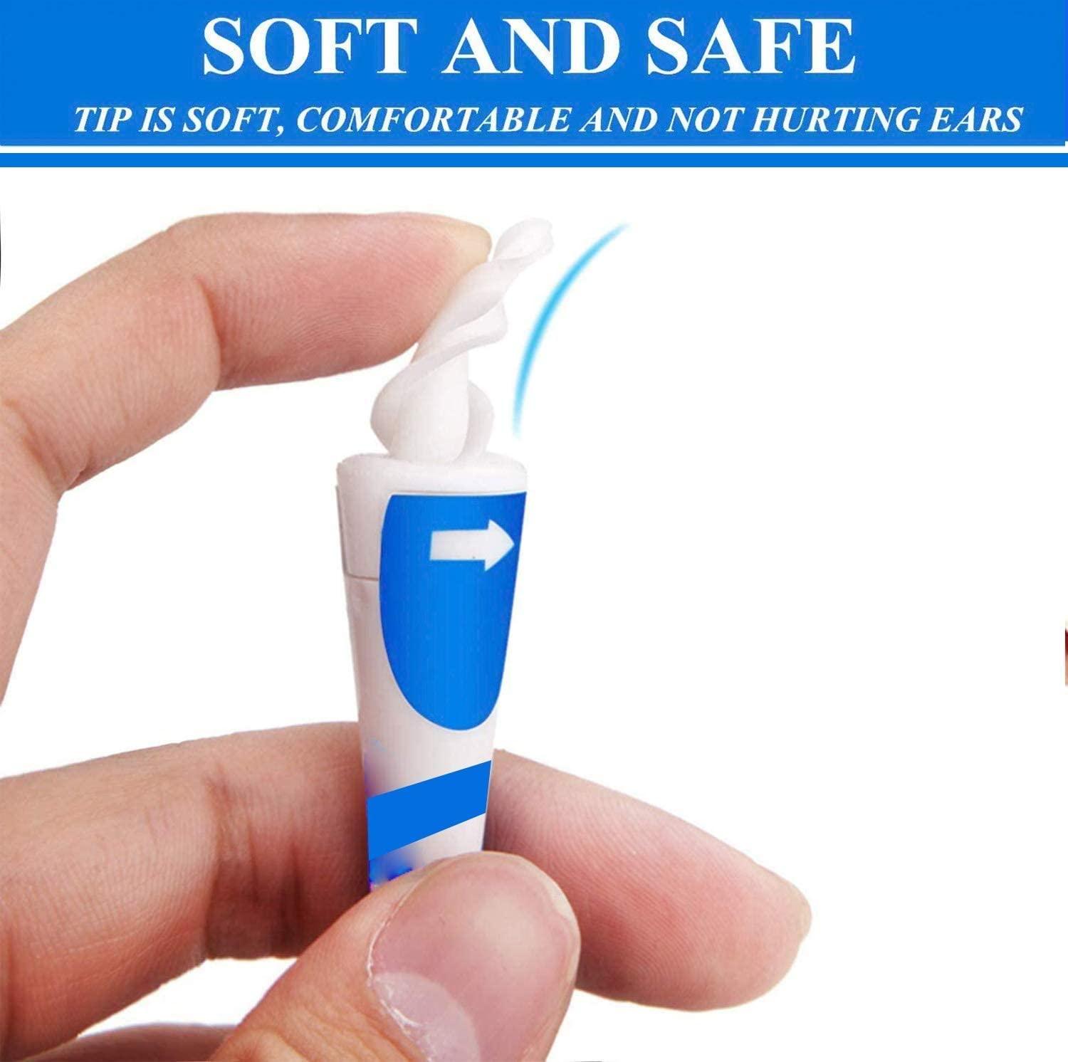 QONETIC QONETIC Smart Swab Silicone Easy Earwax Removal with 16 Replacement Disposable Soft Tips/Ear Wax Cleaner (White)