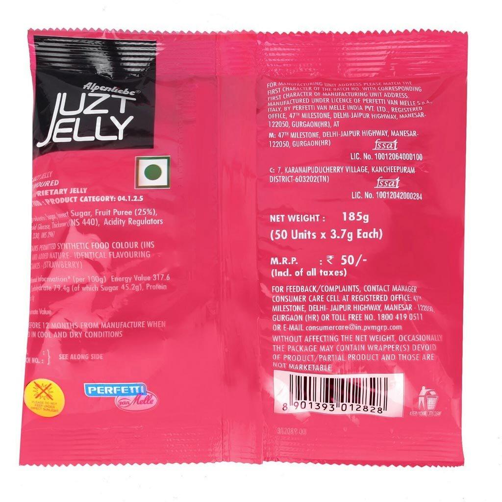 Alpenliebe Alpenliebe Candy, Just Jelly (Strawberry), 118.4g Pouch