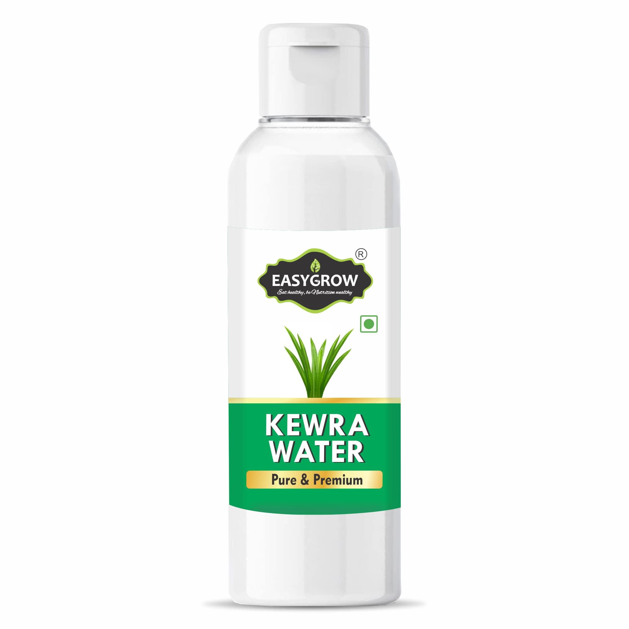 EASYGROW Easygrow Premium Kewra Water (Pandanus) - Essense for Biryani, Sweets & Other Dishes (200 ml)