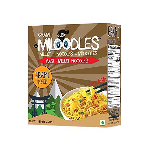 Grami SuperFoods GRAMI SUPERFOODS RAGI Millet Noodles (Pack of 3) 180G