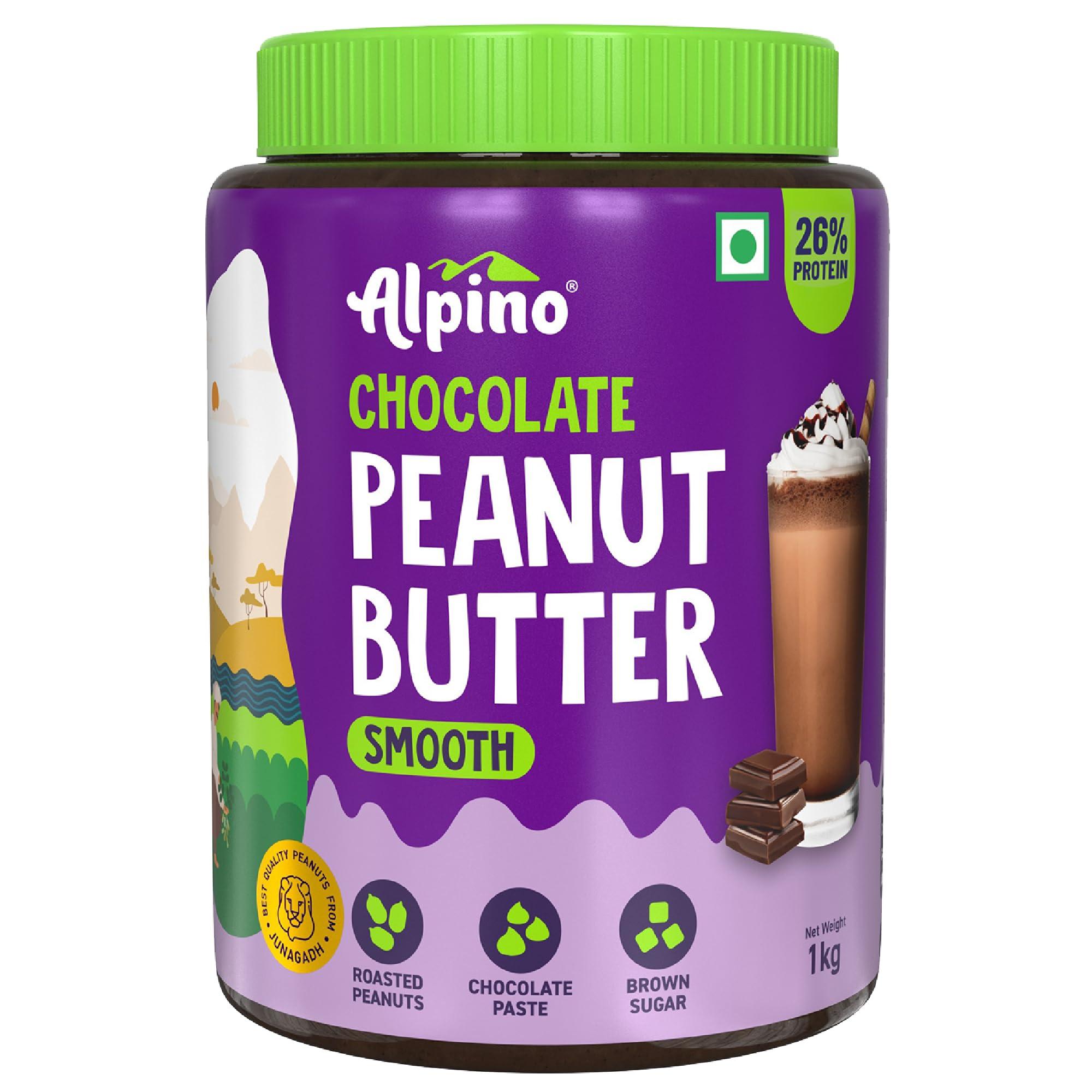 Alpino ALPINO High Protein Diet Super Combo - Natural Peanut Butter Crunch 1kg, Super Muesli Nut Delight 400g, Chocolate Peanut Butter Smooth 1kg