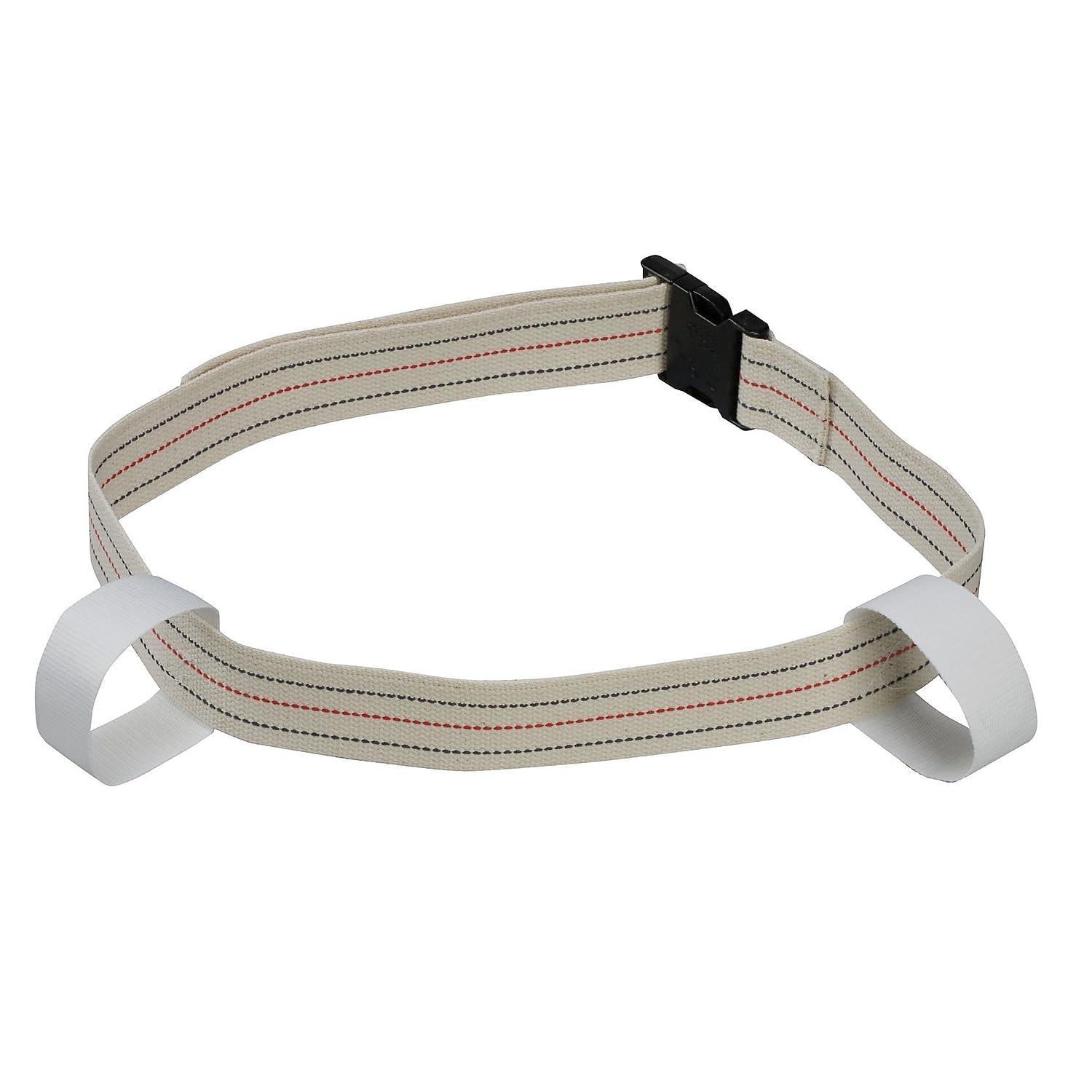 DMI DMI Cotton Physical Therapy Gait Belt Transfer Belt with Handles, Quick Release, 65 Inches