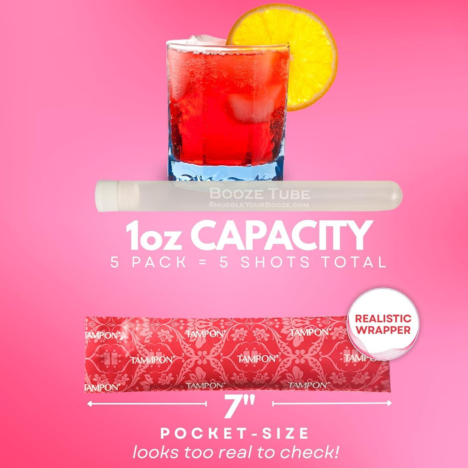 Smuggle Your Booze Smuggle Your Booze Tampon Flask and Funnel 2 Piece Bundle