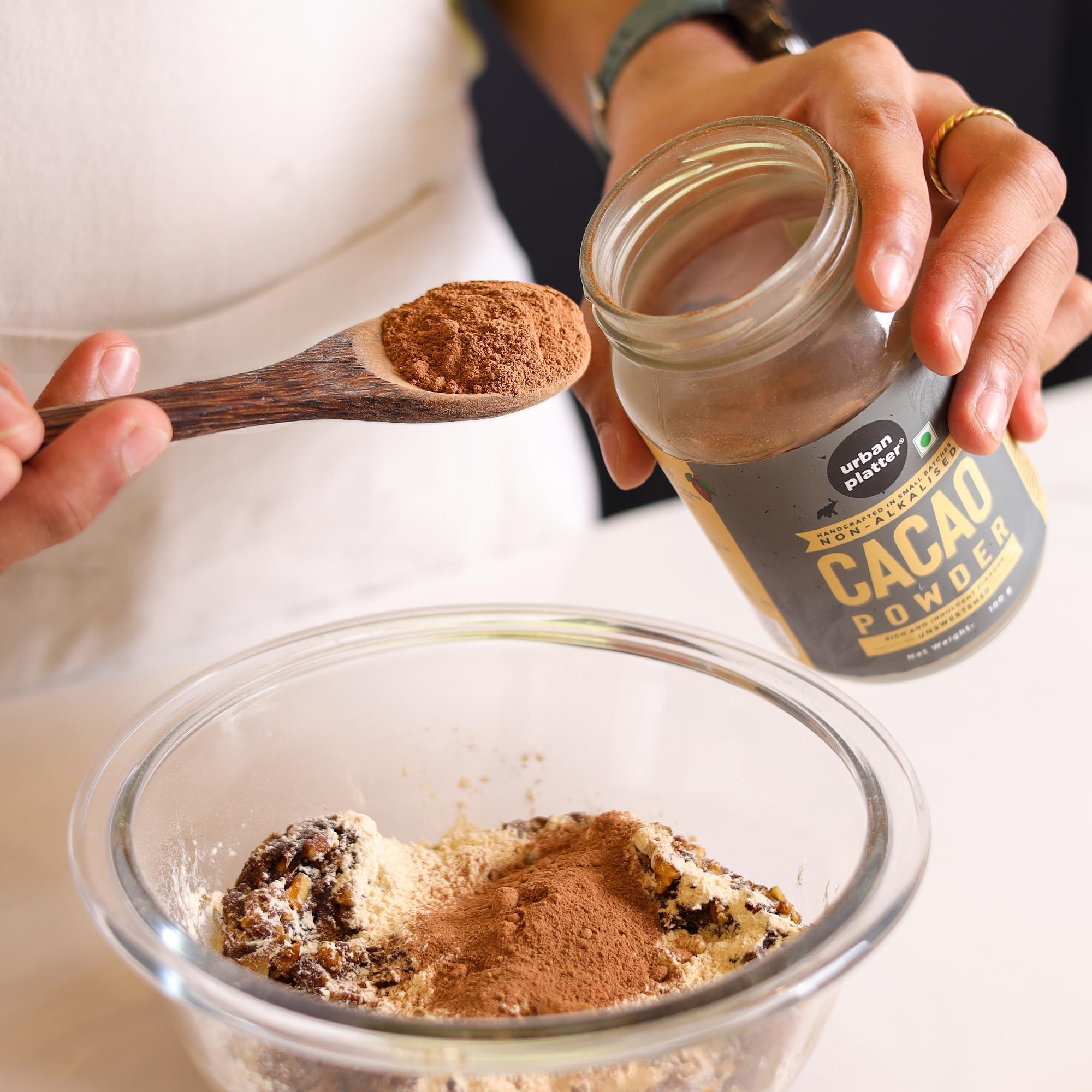 urban platter Urban Platter Non-Alkalized Organic Cacao Powder, 100g