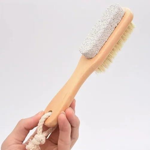 Being One Pumice Stone for Feet with Handle - Corn and Callus Remover, Exfoliator & Scrubber for Dead + Dry Skin on Feet and Pumice Stone for Hands - Corn Removers for Feet (M, 3)