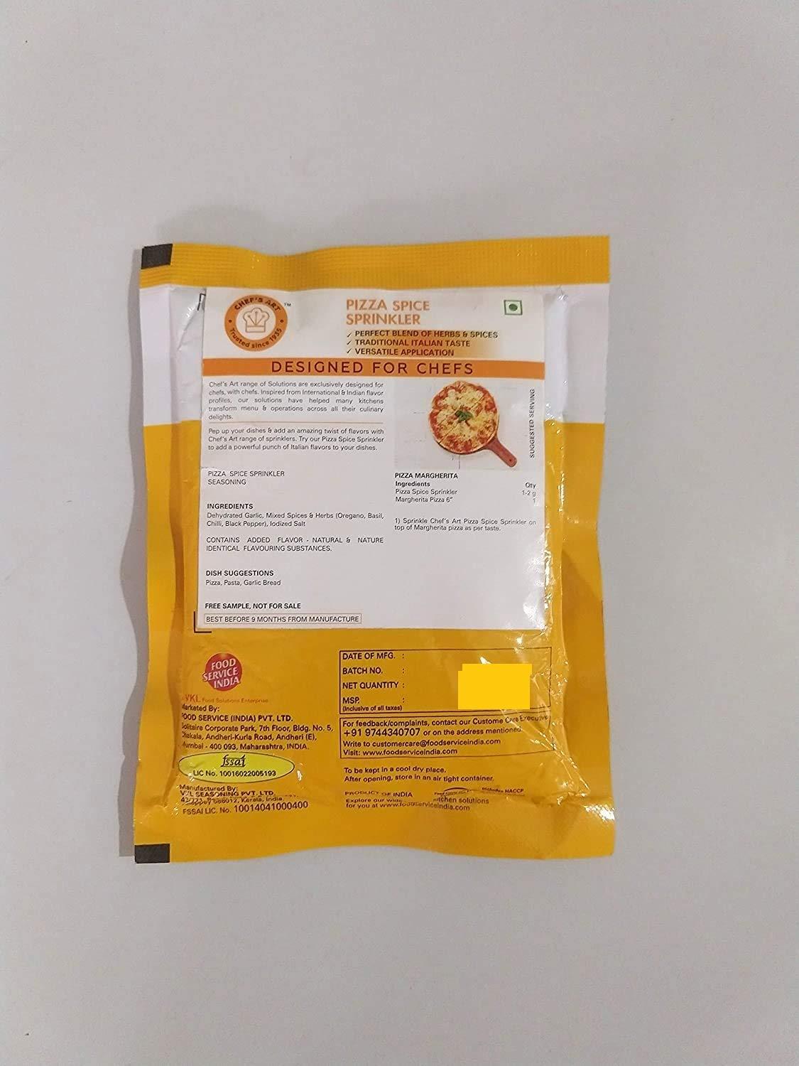 food service india food service india Chef"s Art Pizza Spice Sprinkler -1000 Gms