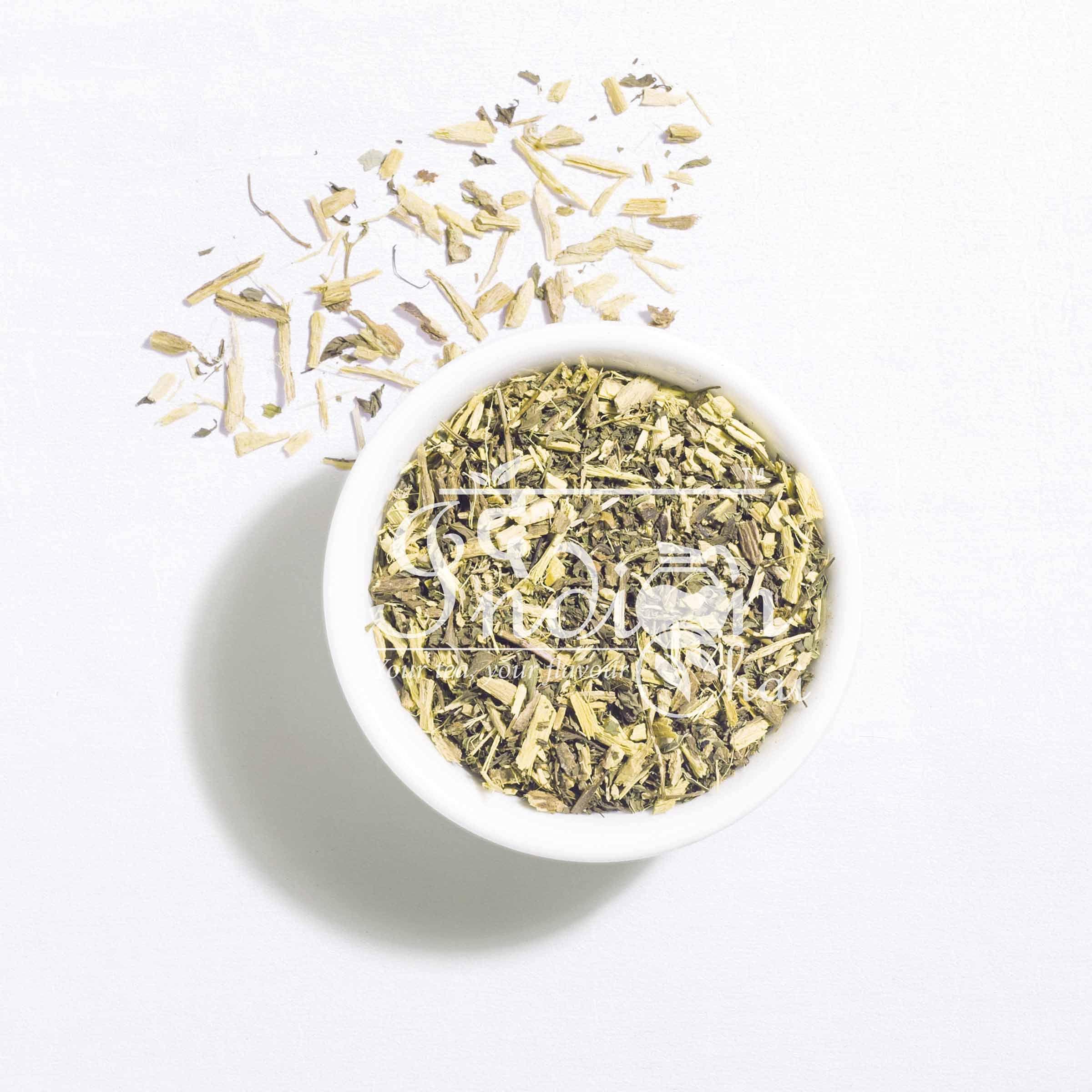 The Indian Chai The Indian Chai - Licorice Mulethi Zing Tea 200g with Spearmint for Immunity, Sore Throat and Stress