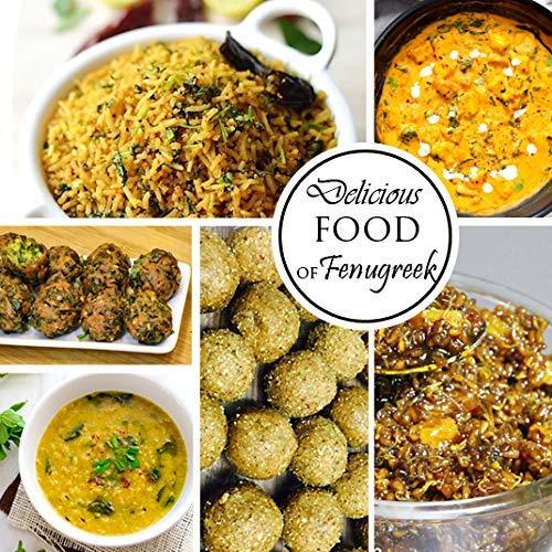 RAJKRITI Rajkriti Premium Fenugreek Seeds | Whole Methi Dana Seeds, 1 Kg