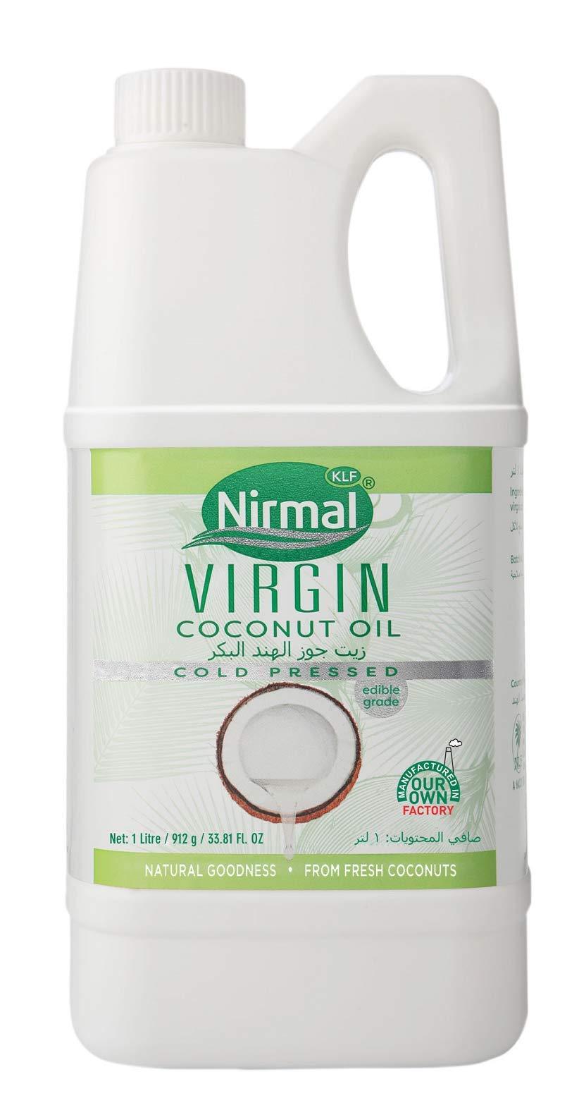 KLF Nirmal KLF Nirmal Cold Pressed Virgin Coconut Oil, 1L & KLF Nirmal Cold Pressed Virgin Coconut Oil, 250ml