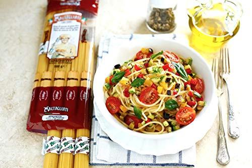 Maltagliati Maltagliati Spaghetti [Offer Buy 1 get 1 Free] Bundle of 5 Italian Pasta (Imported from Italy) 500 Grams