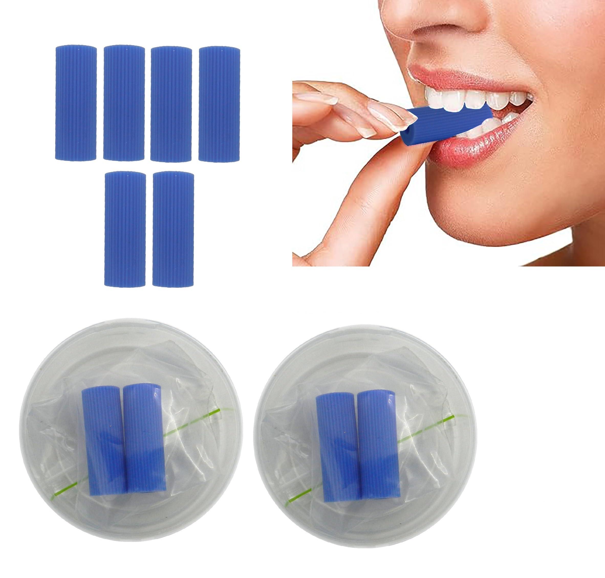 Dentosmile Dentosmile Chewies Seater in Blue Colour with Carry Case for Invisalign Aligner Chompers Trays(Unscented)