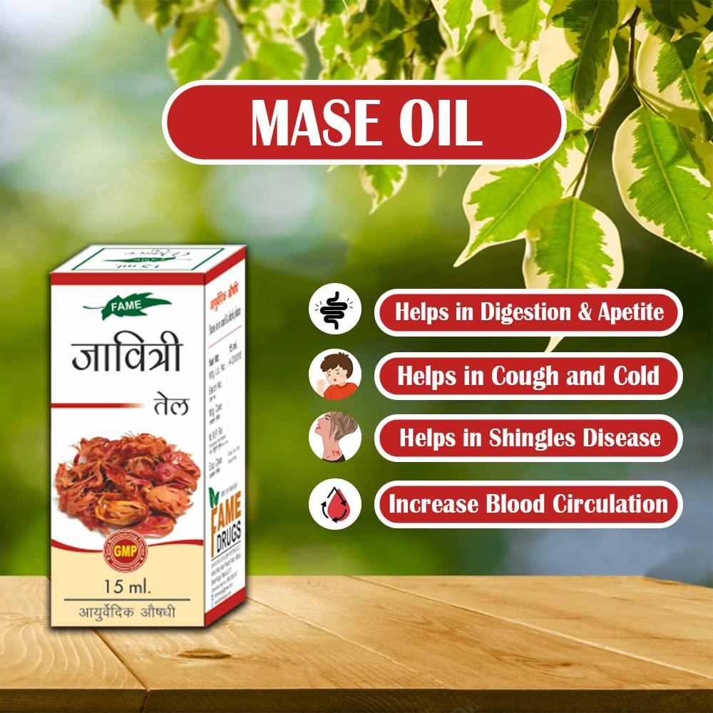 VRT HERBAL VRT HERBAL Mase Oil For Digestion,Shingles, Cough Cold