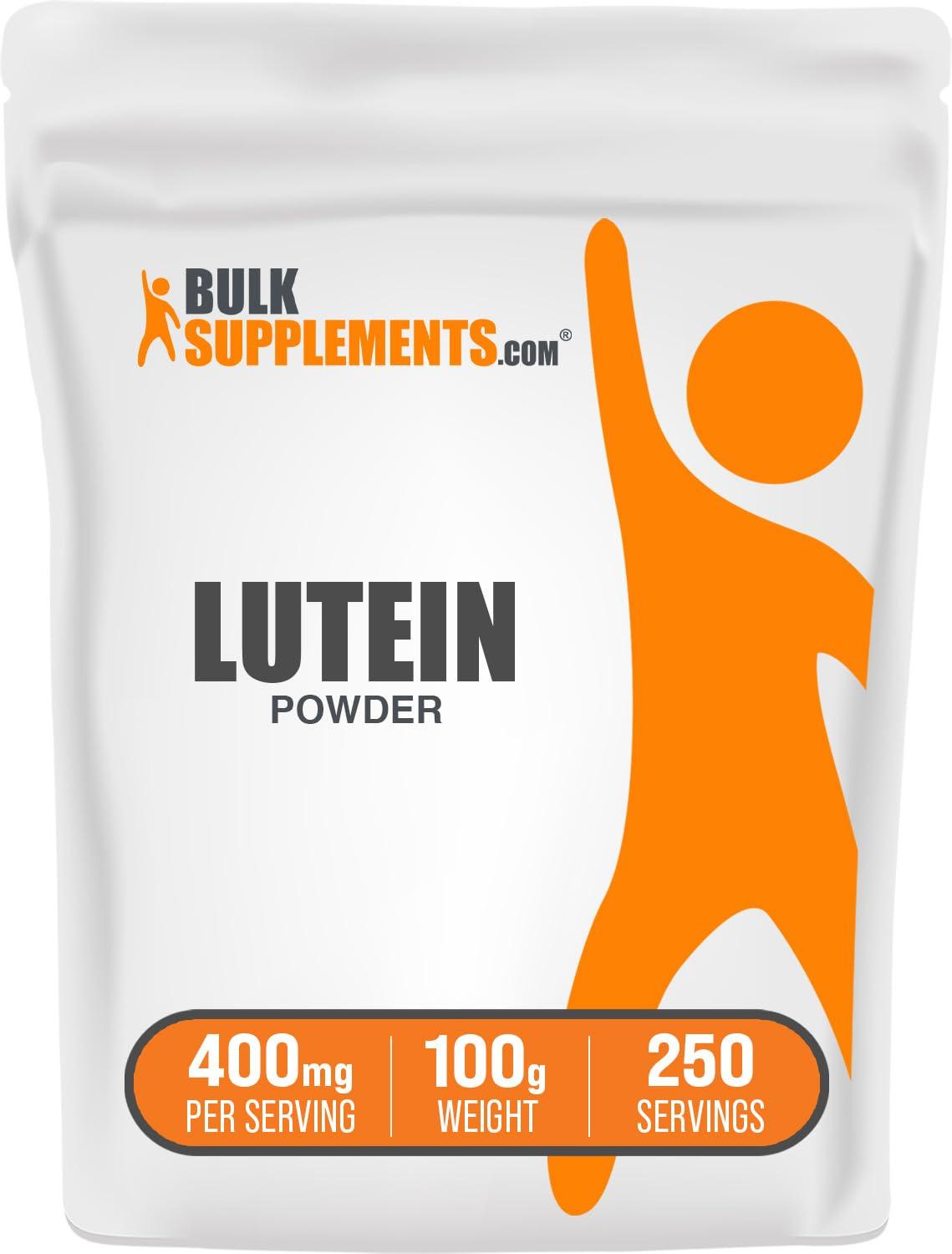 BulkSupplements BulkSupplements Pure Lutein 5% Powder 100 grams