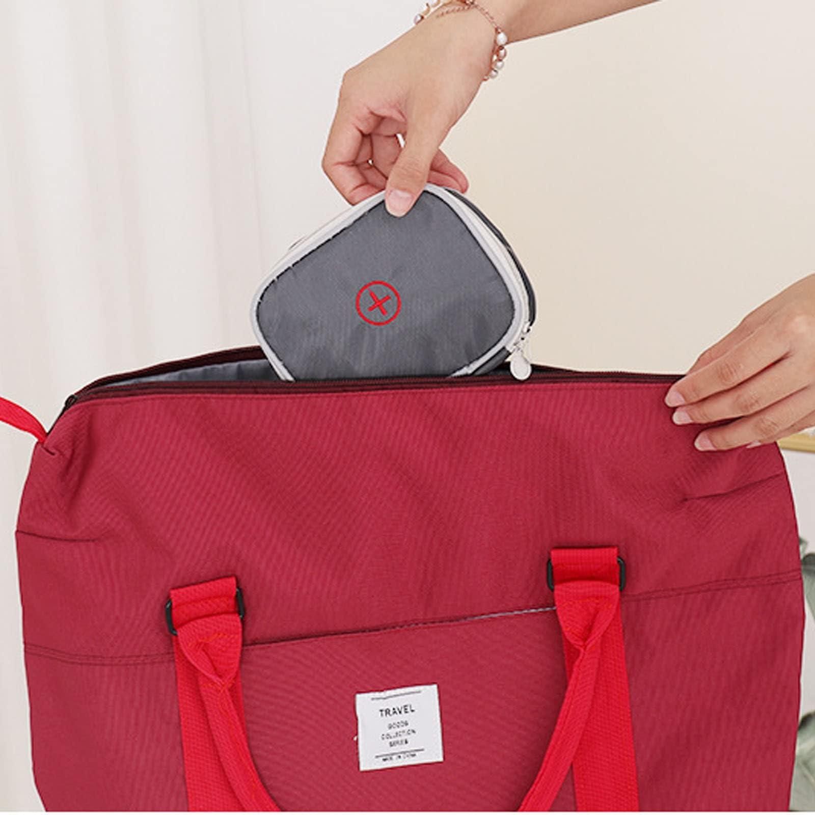 Lingcat Linsiter Polyester Lingcat Portable Empty First Aid Bag, Mini Travel Medicine Pouch Double Zippers Handy Pills Pocket For Travel School Home, Gray,Black