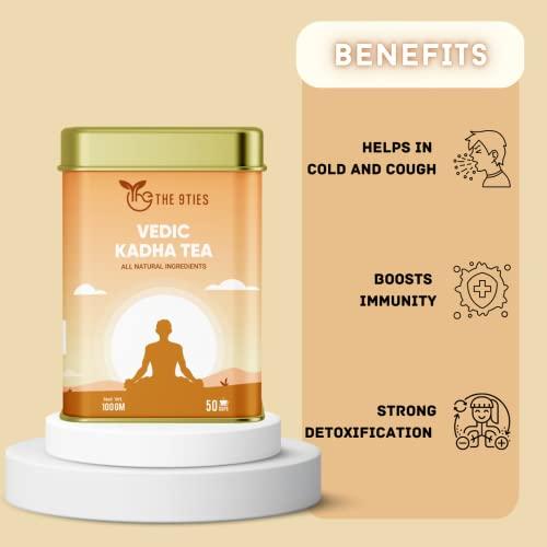The9ties Soil Ayurvedaa Vedic Kadha | Herbal Tea| Boost Immunity | Detoxification | Effective against Common Cold & Cough